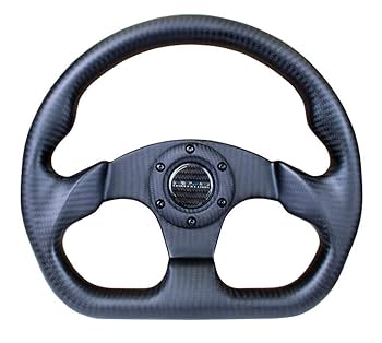 Amazon | NRG Innovations NRG-ST-009CF-MB ステアリング